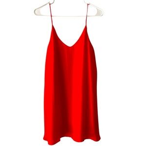 Stella Laguna Beach orange strap mini dress